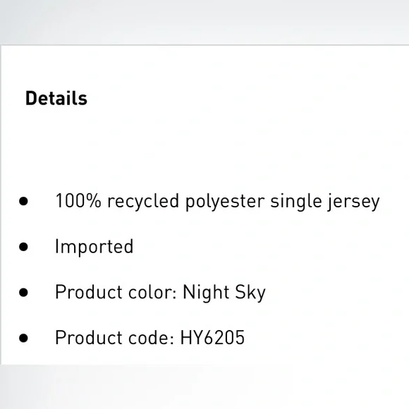 NWT! adidas Blue Version Dress Night Sky Small SOLD OUT in stores - Picture 4 of 15